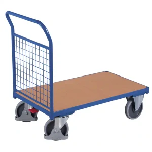 Plošinový vozík sw-600.101 VARIOFIT, 1 madlo - sieťovina, 1030 x 600 mm, 500 kg