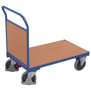 Plošinový vozík sw-500.102 VARIOFIT, 1 madlo - MDF, 880 x 500 mm, 400 kg