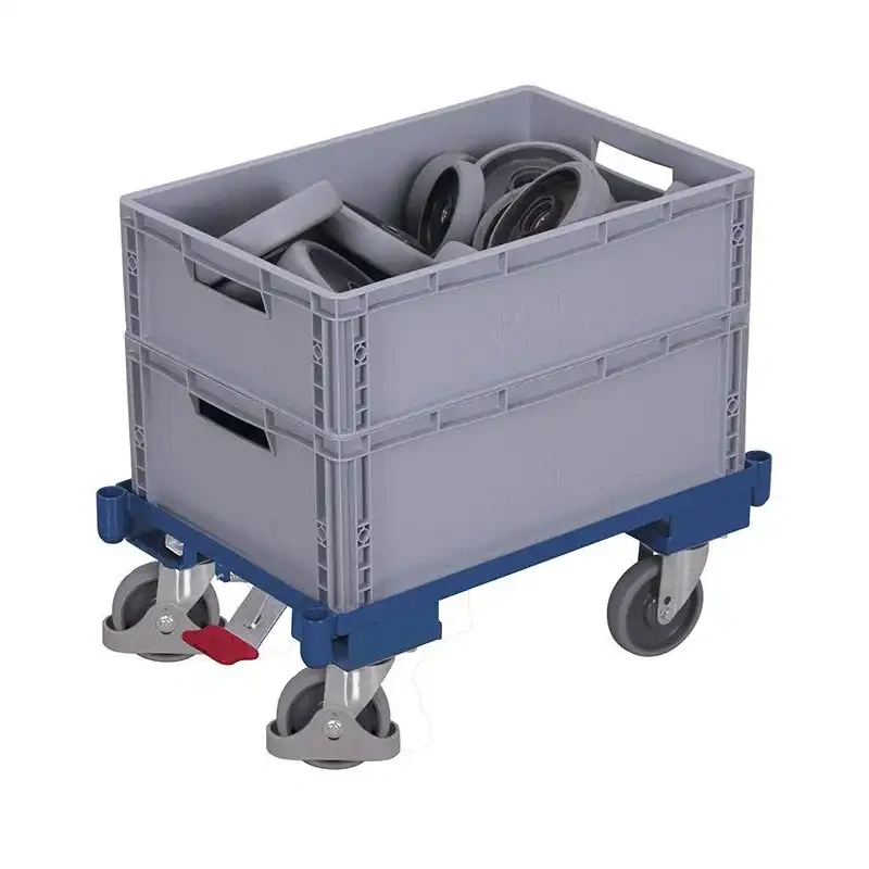 Vozík na EURO prepravky sw-410.060 VARIOFIT, ložná plocha 605 x 410 mm