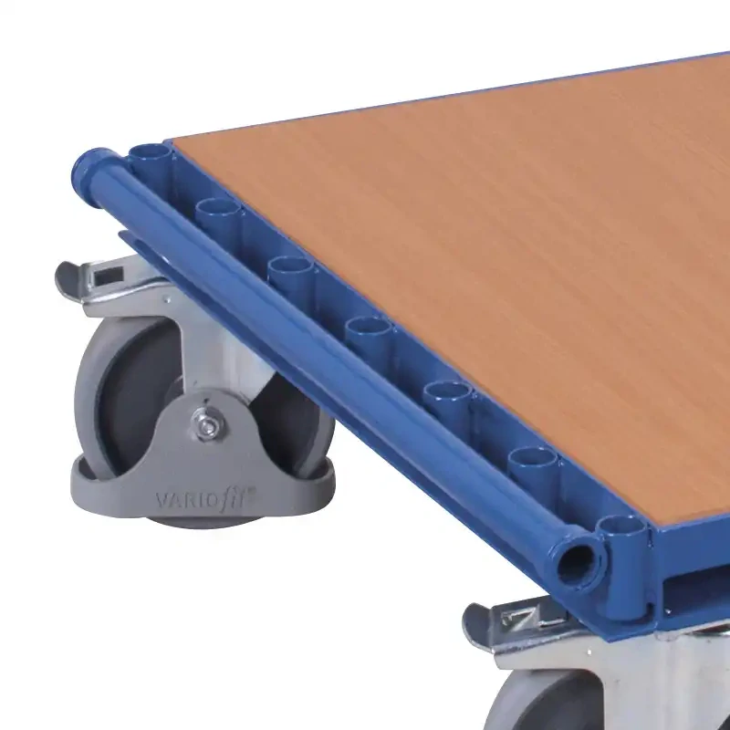 Plošinový vozík na tabuľový materiál sw-1285 VARIOFIT, 1600 x 800 mm, 1200 kg
