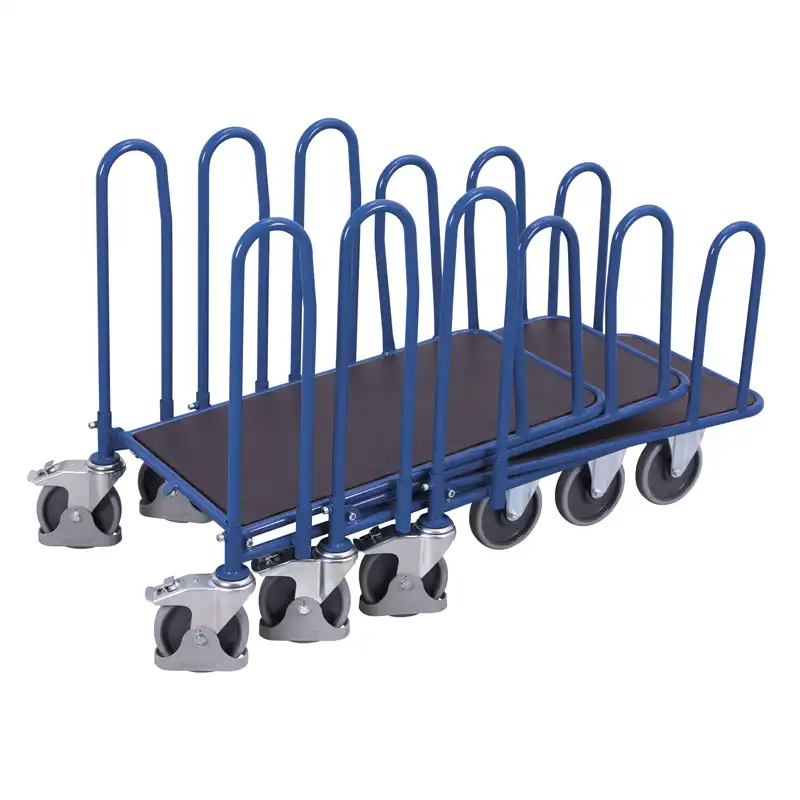 Zasúvací C + C vozík sw-600.114 VARIOFIT, 4 bočné madlá, 1030 x 545 mm, 500 kg