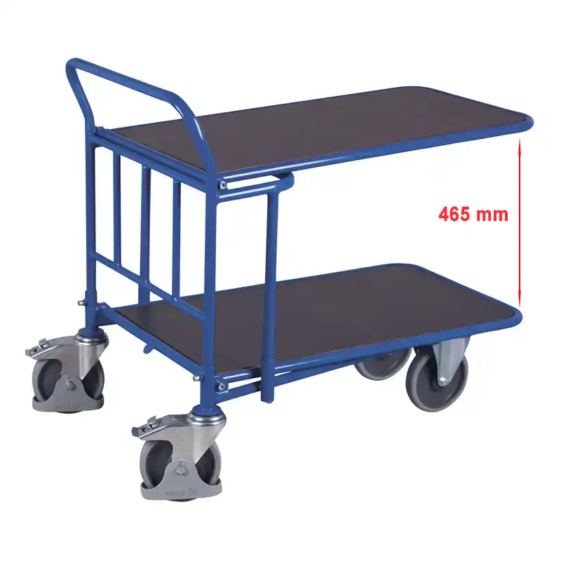 Zasúvací C + C vozík sw-500.112 VARIOFIT, 2 police, 880 x 500 mm, 400 kg