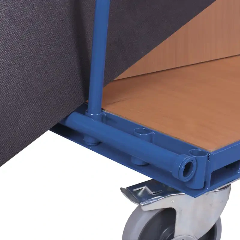 Plošinový vozík na tabuľový materiál sw-1285 VARIOFIT, 1600 x 800 mm, 1200 kg