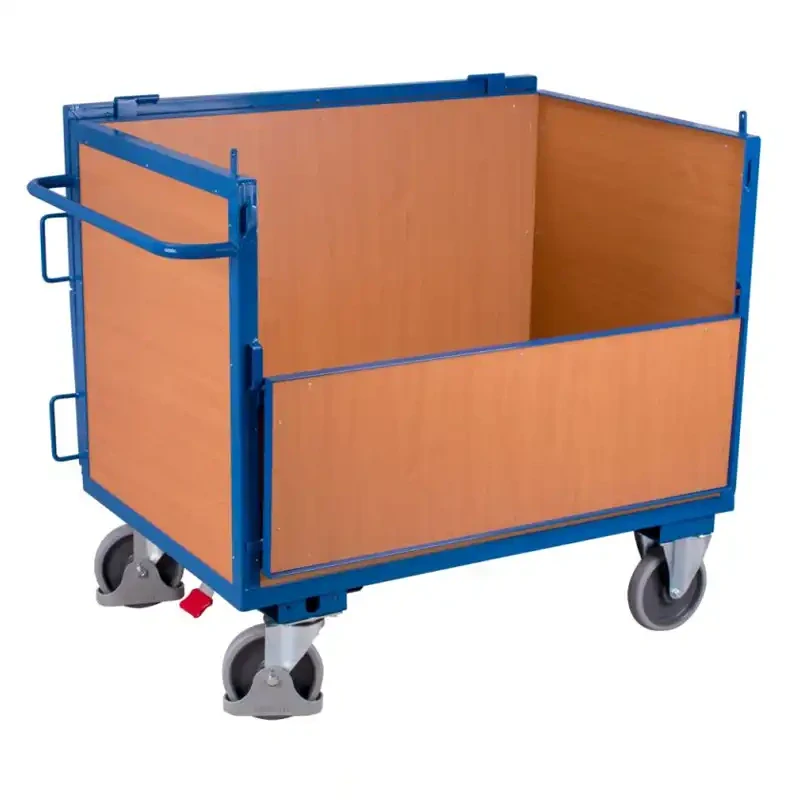 Skriňový vozík s vekom sw-700.407 VARIOFIT, MDF doska, 970 x 670 mm, 500 kg
