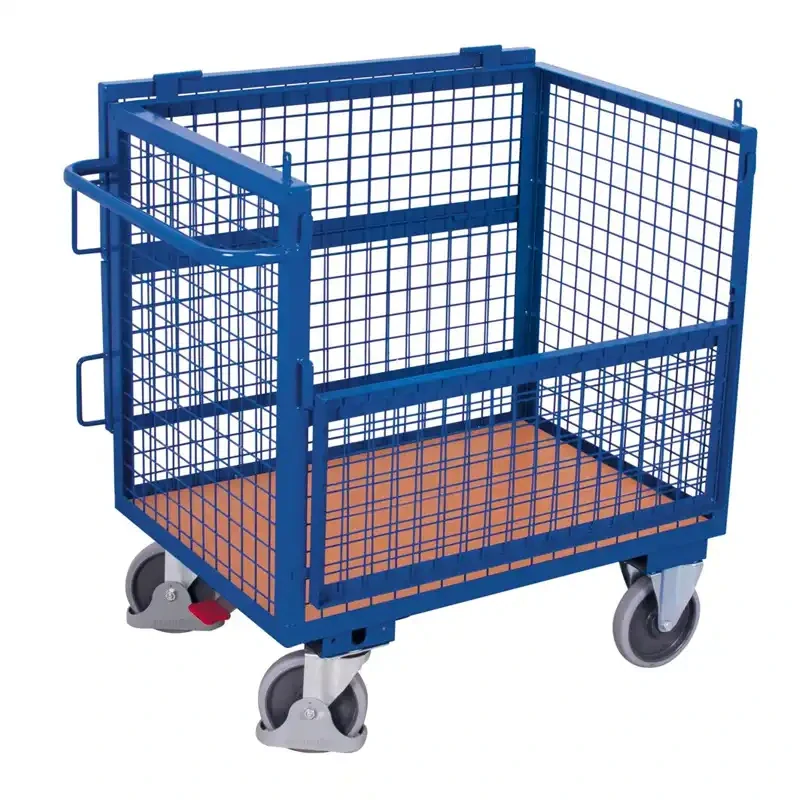 Skriňový vozík s vekom sw-700.405 VARIOFIT, sieťovina, 975 x 680 mm, 500 kg