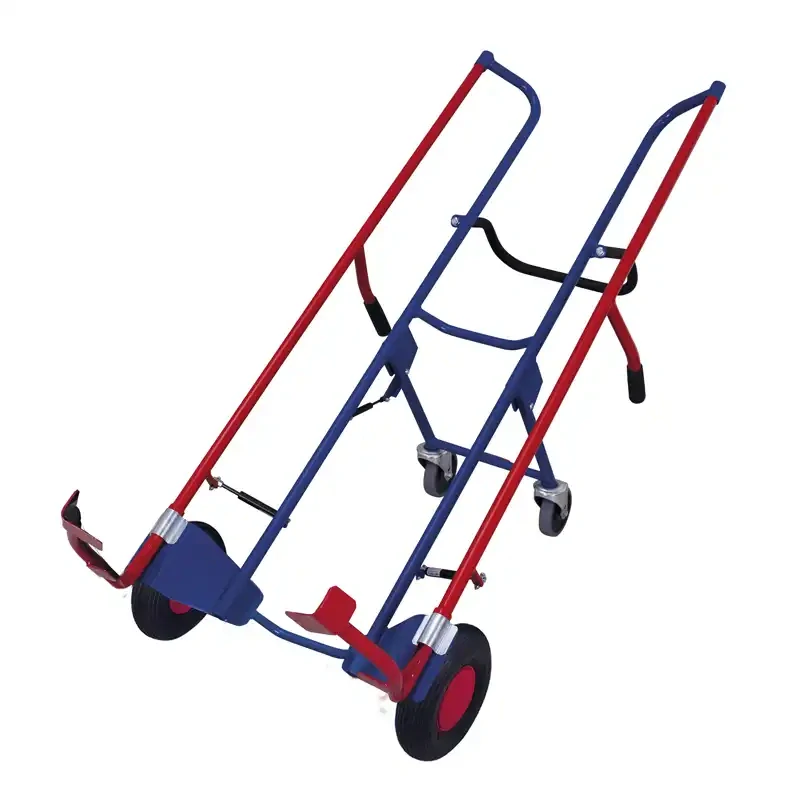 Rudla na pneumatiky sk-710.305 VARIOFIT, vysoká, s pomocnými kolieskami, kolesá z plnej gumy, nosnosť 200 kg