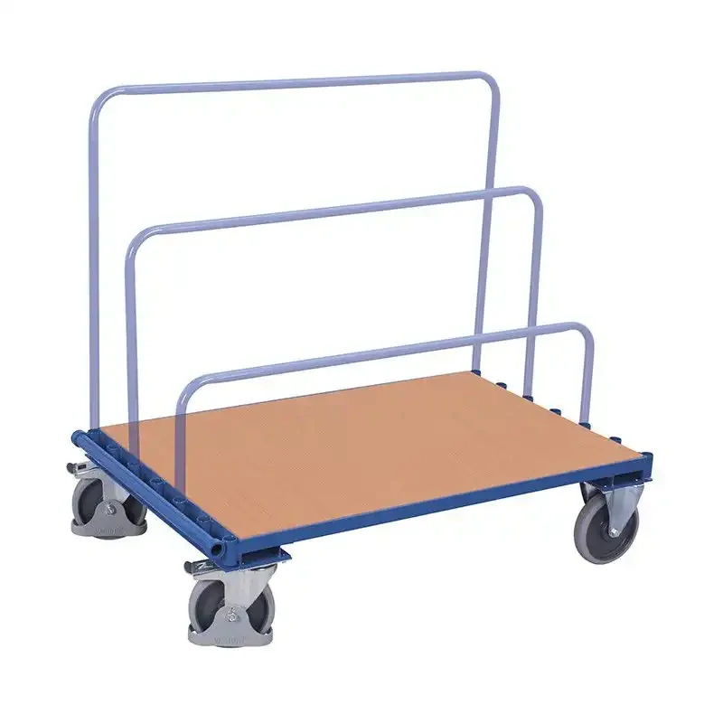 Plošinový vozík na tabuľový materiál sw-1285 VARIOFIT, 1600 x 800 mm, 1200 kg