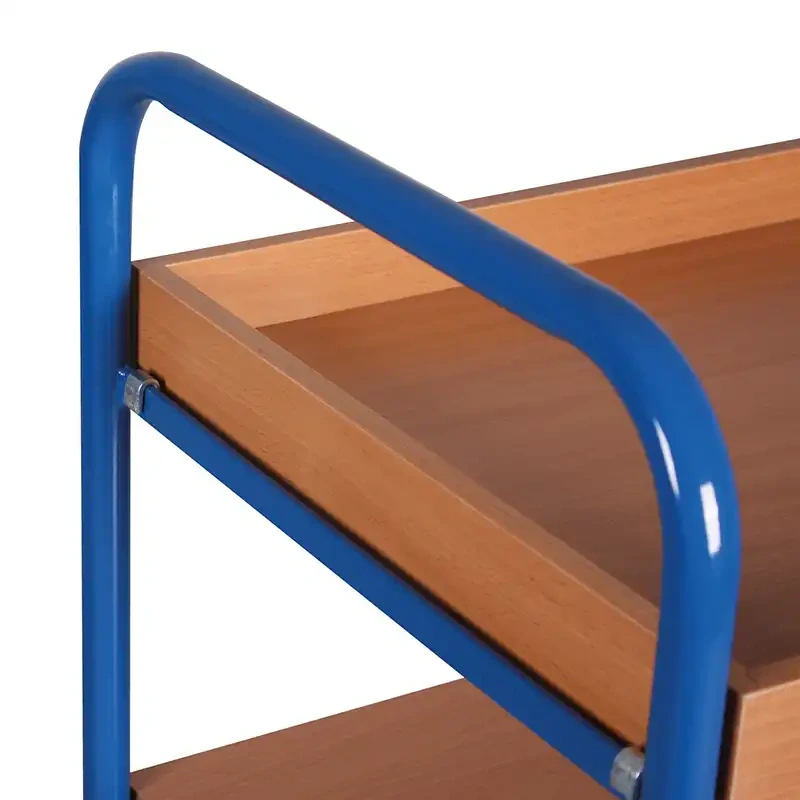 Policový vozík sw-800.244 VARIOFIT, 3 police - 2 prestaviteľné 1165 x 755 mm, 250 kg