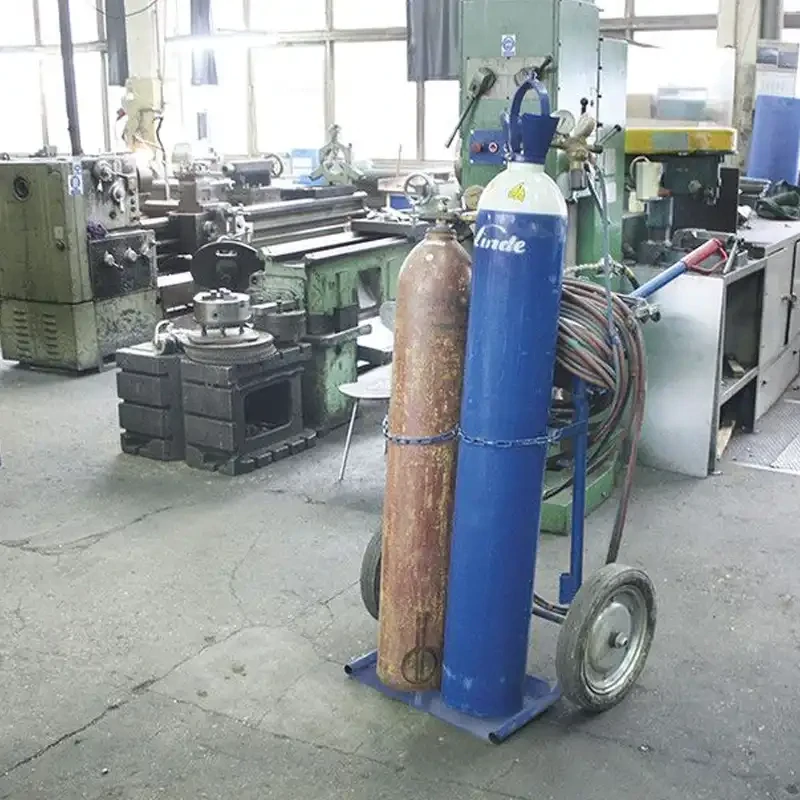 Rudla na plynové fľaše fk-1301, 2 plynové fľaše 40 - 50 l