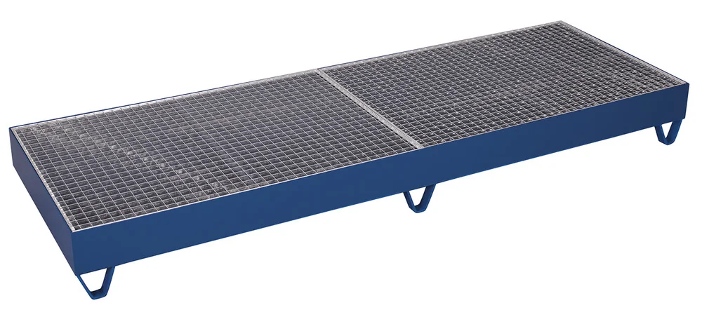 Záchytná vaňa na 4 sudy 200 l, 1000 kg, aw-800.002, VARIOFIT