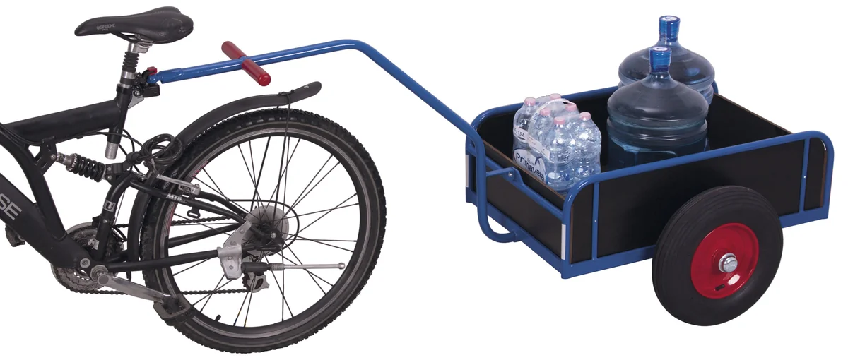 Dvojkolesový príves za bicykel s bočnicami VARIOfit zu-1391 - detail vyhotovenia a rámu