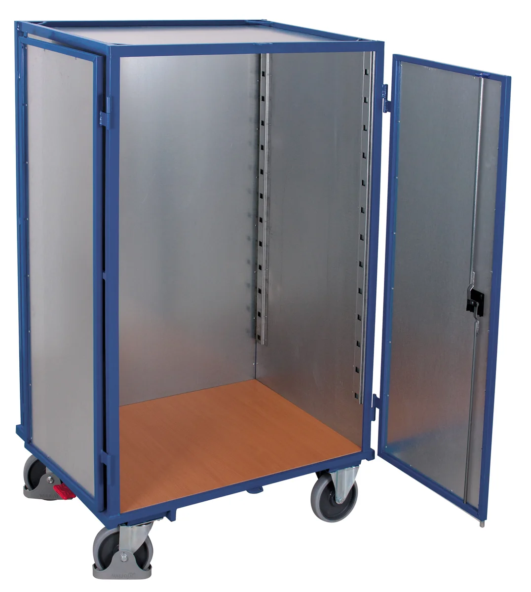 Etážový vozík so zváranou konštrukciou z plechu sw-700.668 VARIOFIT, 1045 x 685 mm, 500 kg