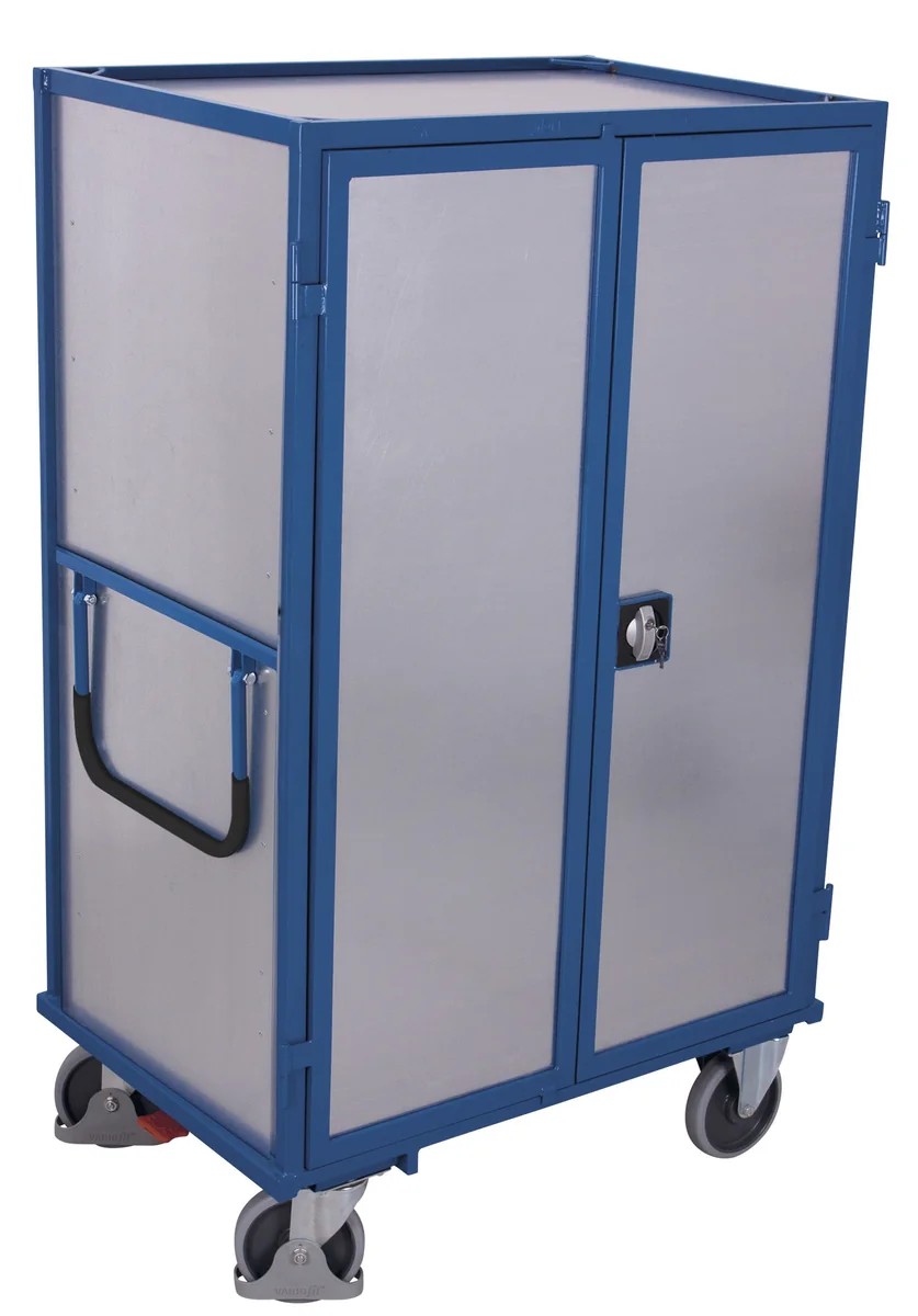 Etážový vozík so zváranou konštrukciou z plechu sw-700.988 VARIOFIT, 1045 x 685 mm, 500 kg