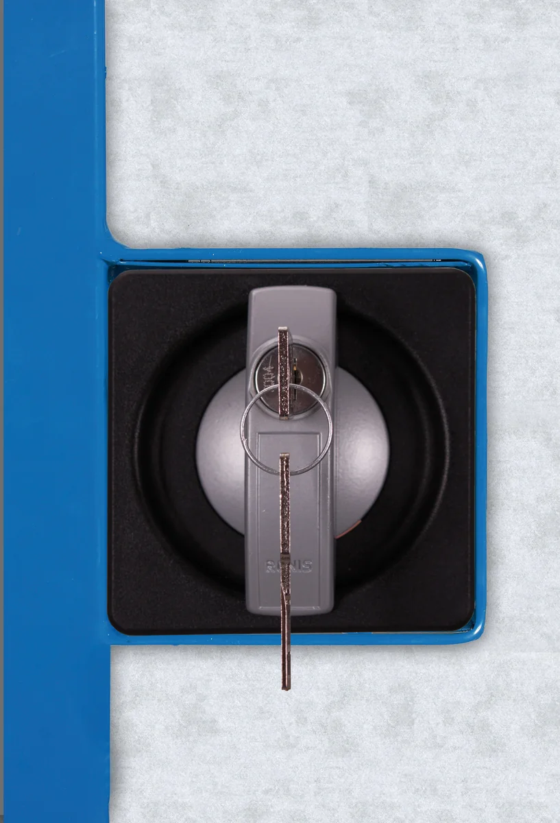 Etážový vozík so zváranou konštrukciou z plechu sw-800.668 VARIOFIT, 1245 x 785 mm, 500 kg