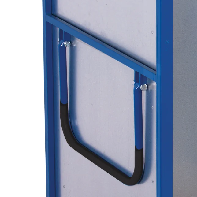 Etážový vozík so zváranou konštrukciou z plechu sw-800.988 VARIOFIT, 1245 x 785 mm, 500 kg