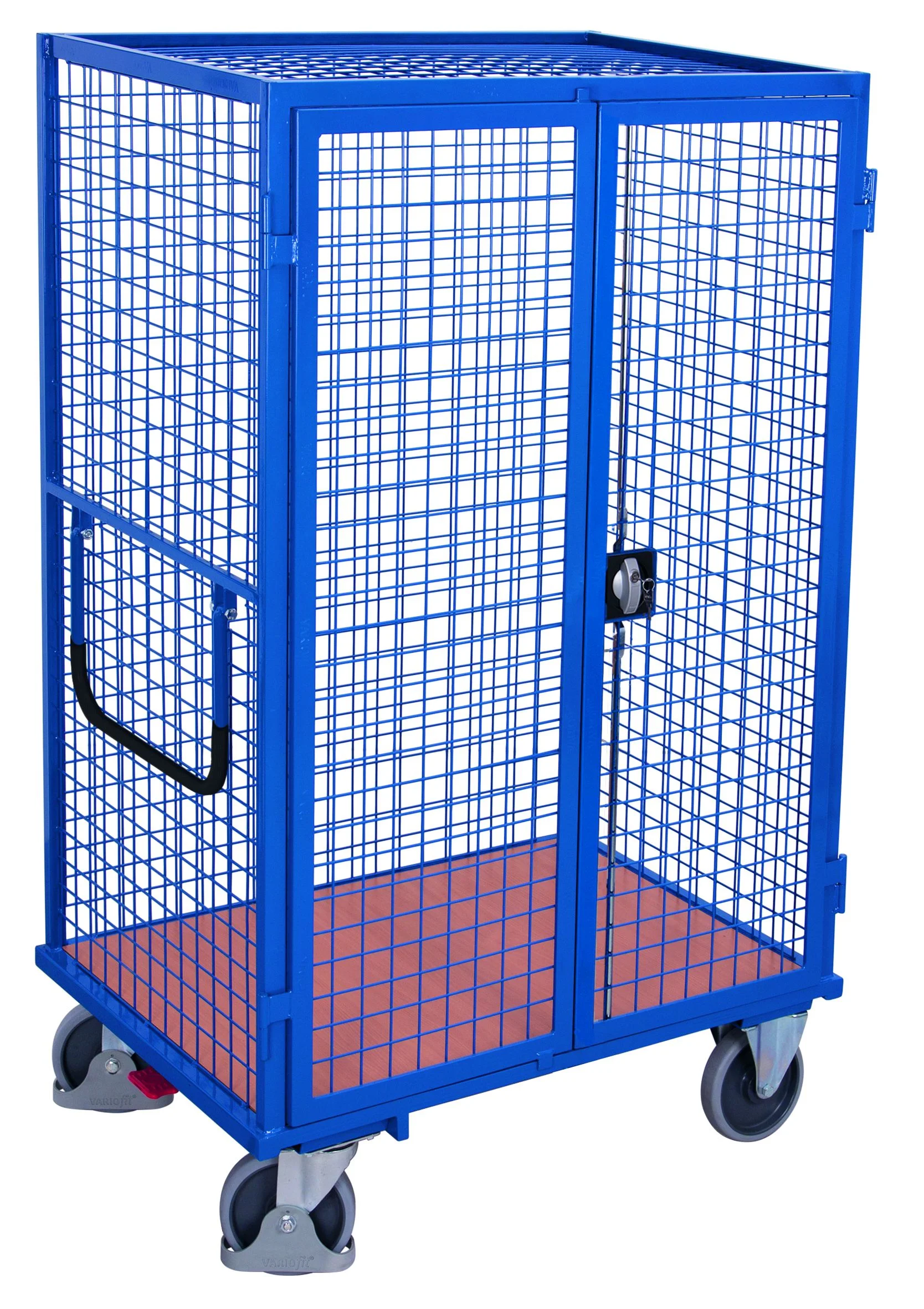 Etážový vozík so zváranou konštrukciou zo sieťoviny sw-800.984 VARIOFIT, 1245 x 785 mm, 500 kg