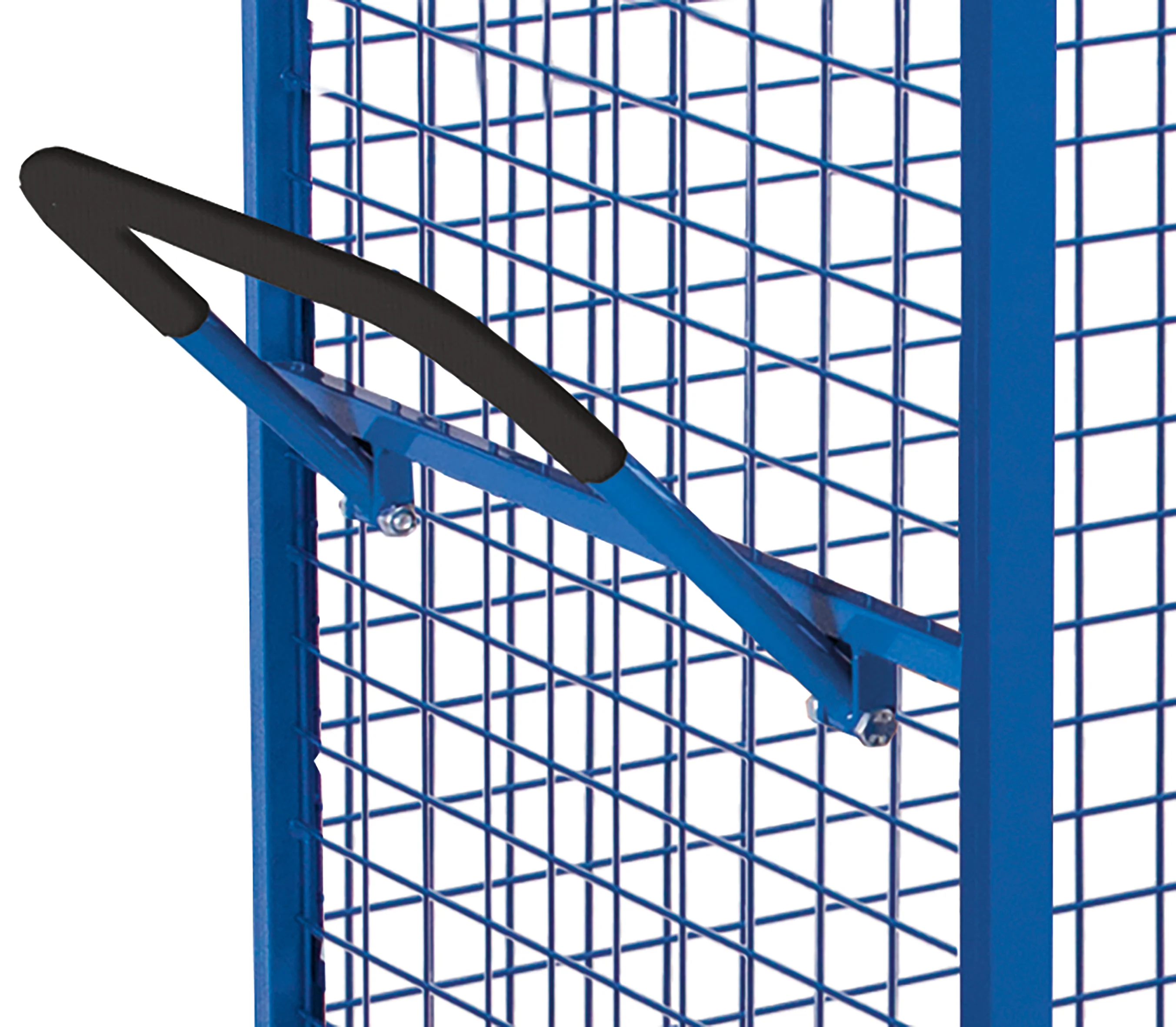 Etážový vozík so zváranou konštrukciou zo sieťoviny sw-800.984 VARIOFIT, 1245 x 785 mm, 500 kg