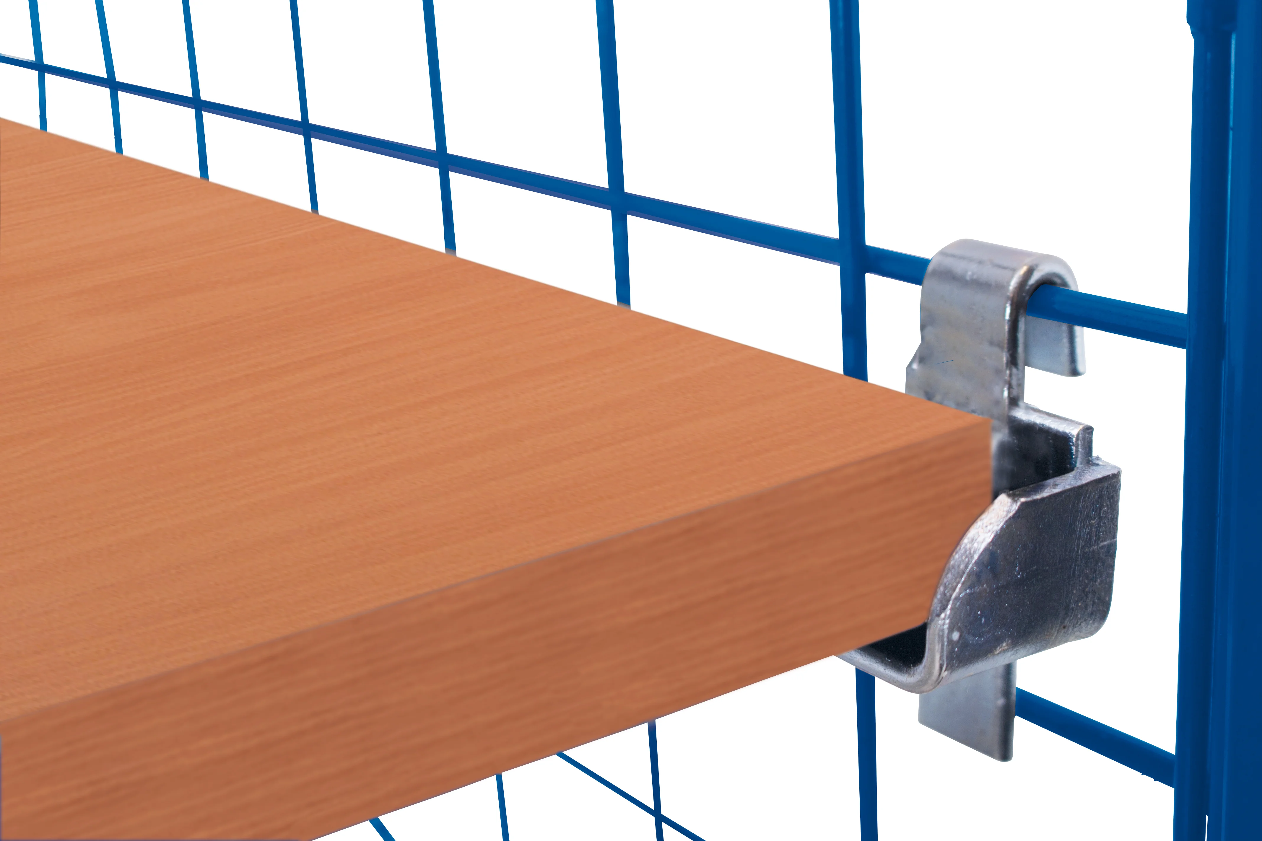 Etážový vozík so zváranou konštrukciou zo sieťoviny sw-800.987 VARIOFIT, 1245 x 785 mm, 500 kg