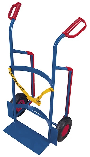 Rudla na plastové sudy 120-220 l, 250 kg, nafukovacie kolesá, fk-1110, VARIOFIT