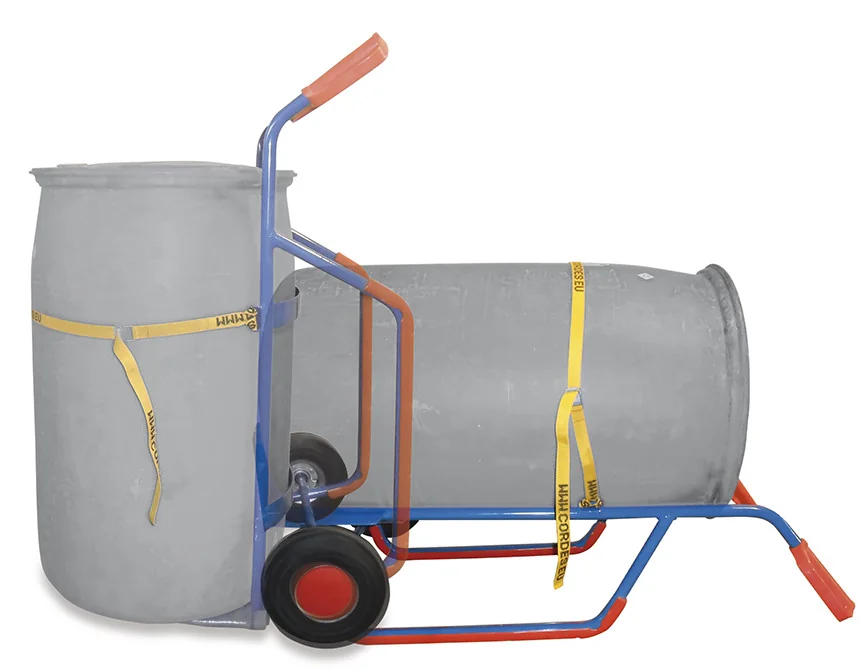 Rudla na plastové sudy 120-220 l, 250 kg, nafukovacie kolesá, fk-1110, VARIOFIT