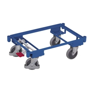 Vozík na EURO prepravky sw-410.060 VARIOFIT, ložná plocha 605 x 410 mm