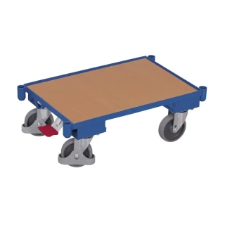 Vozík na EURO prepravky sw-410.061 VARIOFIT, ložná plocha 605 x 410 mm
