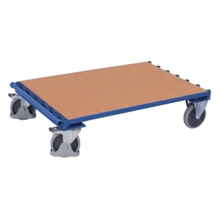 Plošinový vozík na tabuľový materiál sw-1282 VARIOFIT, 1200 x 800 mm, 500 kg