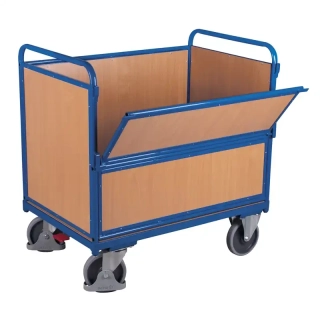 Skriňový vozík sw-700.406 VARIOFIT, MDF doska, 1000 x 650 mm, 500 kg