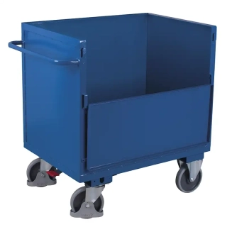 Oceľový skriňový vozík sw-700.414 VARIOFIT, 990 x 690 mm, 500 kg