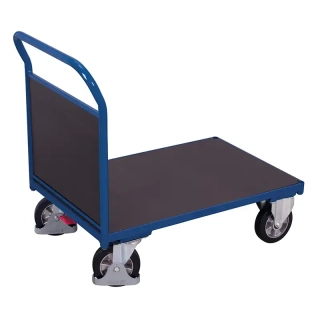 Plošinový vozík s vysokou nosnosťou sw-800.182 VARIOFIT, 1 madlo, 1225 x 800 mm, 1000 kg