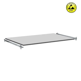 ESD elektrostatická polica zsw-800.422, 1200x760 mm pre ESD skriňové vozíky VARIOFIT