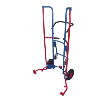 Rudla na pneumatiky sk-710.304 VARIOFIT, vysoká, s pomocnými kolieskami, nosnosť 200 kg