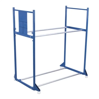 Regál na pneumatiky sw-646.004 VARIOFIT, 2 úrovne, nosnosť 300 kg
