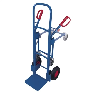 Rudla sk-710.055, pomocné kolieska, lopata 320 x 250 mm, nosnosť 250 kg