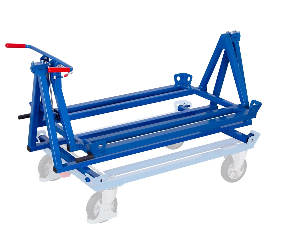 Naklápaci rám pre paletový podvozok sw-810.014 VARIOFIT, 1210 x 810 mm