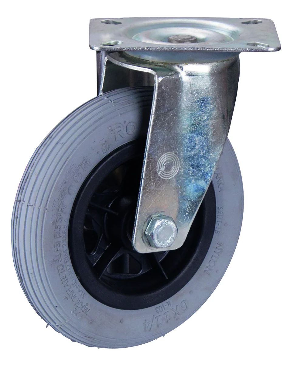 Otočné koleso 150 × 30 mm - nafukovacie koleso VARIOfit lpl-150.001 - hlavný pohľad