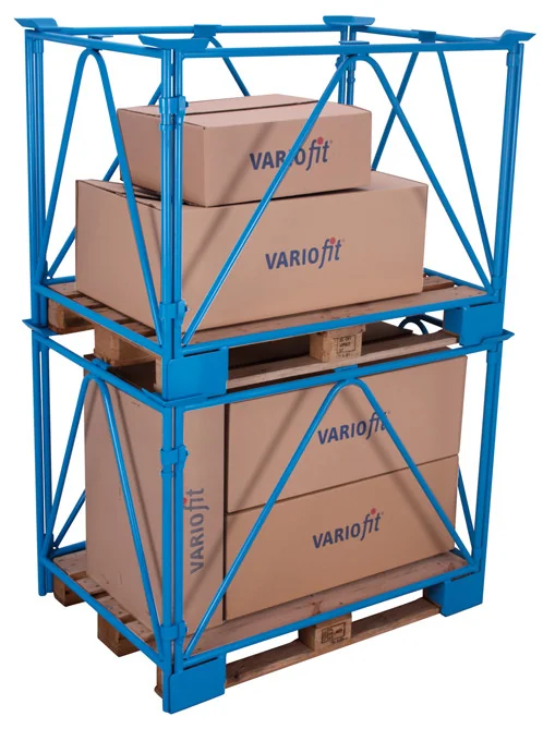 Paletová nadstavba TYP 68, výplň stien trubka pa-080.014 VARIOFIT, 1200 x 800 mm
