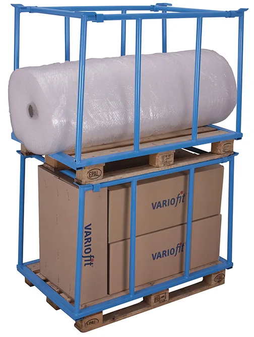 Paletová nadstavba TYP 75, výplň trubka čelá pa-100.014 VARIOFIT, 1200 x 1000 mm