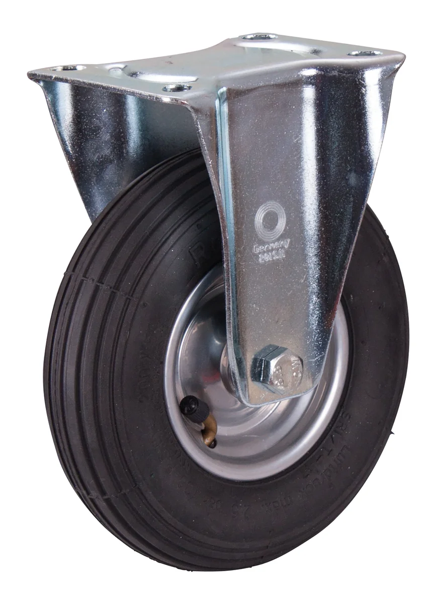 Otočné koleso s brzdou 200 × 50 mm - nafukovacie koleso VARIOfit dpl-200.000 - hlavný pohľad