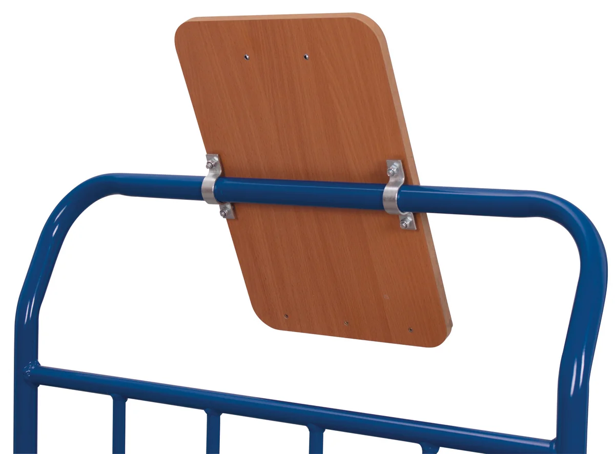 Písacia podložka / klipbord na madlo A4 na výšku (strieborná) VARIOfit zsw-000.000 - detail vyhotovenia a rámu