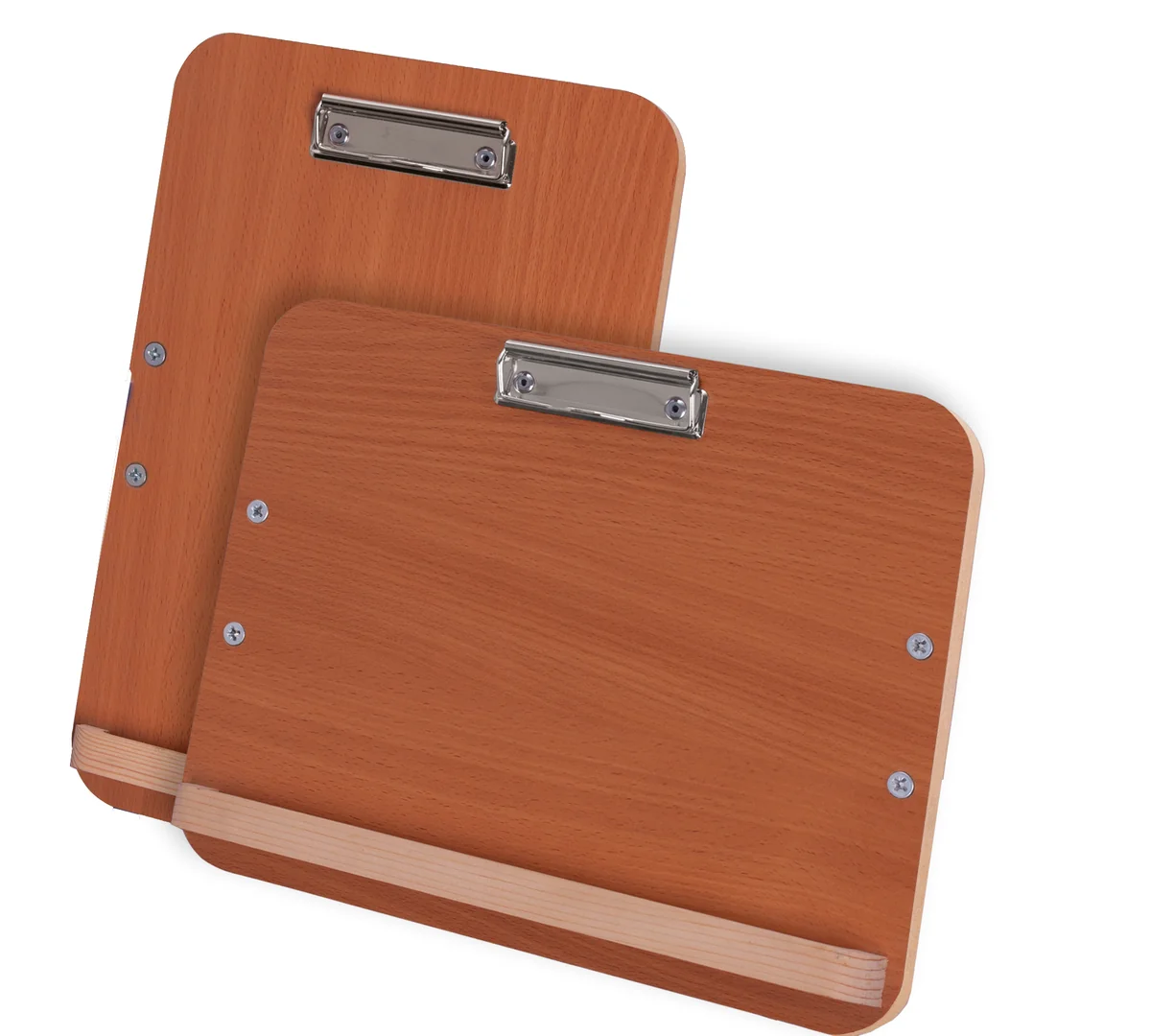 Písacia podložka / klipbord na madlo A4 na šírku (strieborná) VARIOfit zsw-000.003 - detail vyhotovenia a rámu