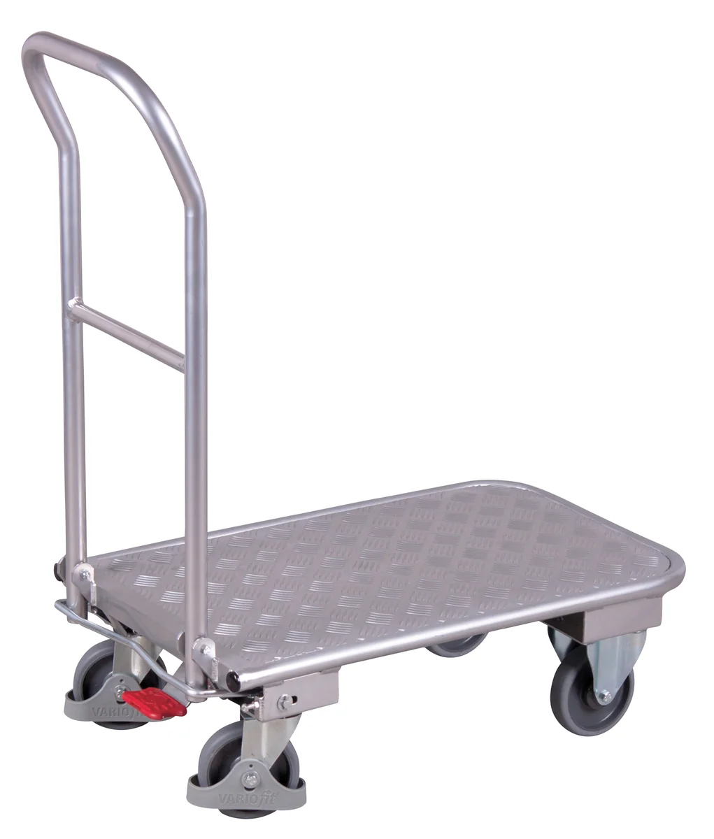 Hliníkový skladací plošinový vozík 900x600 mm VARIOfit ap-600.803 - hlavný pohľad