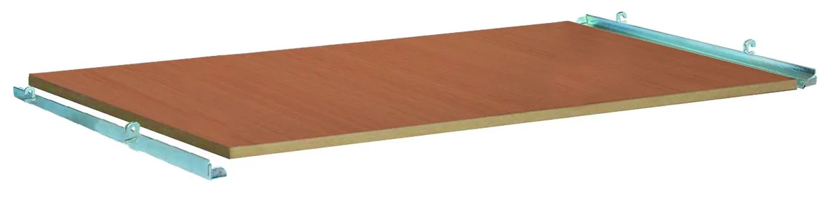 Polica MDF pre etážové a balíkové vozíky zsw-600.218 VARIOFIT, 985 x 570 mm