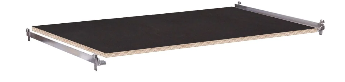 Polica z vodeodolnej preglejky pre etážové vozíky zsw-800.417 VARIOFIT, 1200 x 760 mm