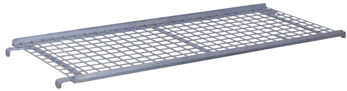 Polica zo sieťoviny pozinkovaná pre etážové vozíky zsw-640.218 VARIOFIT, 1615 x 635 mm