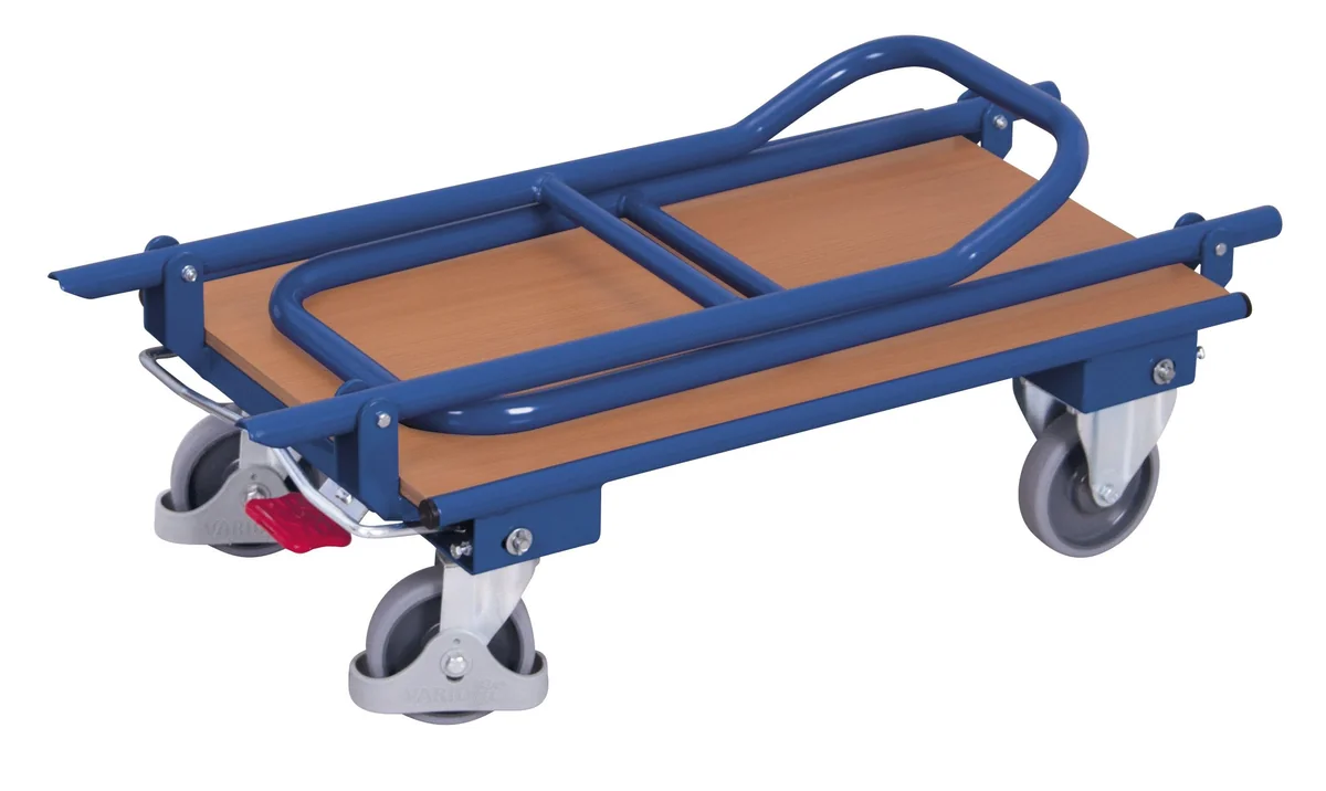 Policový vozík, 2 sklopné madlá, sw-450.803 VARIOFIT, 720 x 450 mm, 150 kg