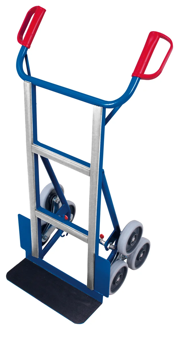 Schodisková rudla na spotrebiče sk-1157, nosnosť 250 kg, hviezdicové kolesá