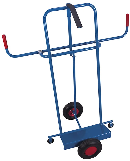 Rudla na doskový materiál s pridržiavačom, plné kolesá 260 mm, 250 kg, sk-710.046, VARIOFIT