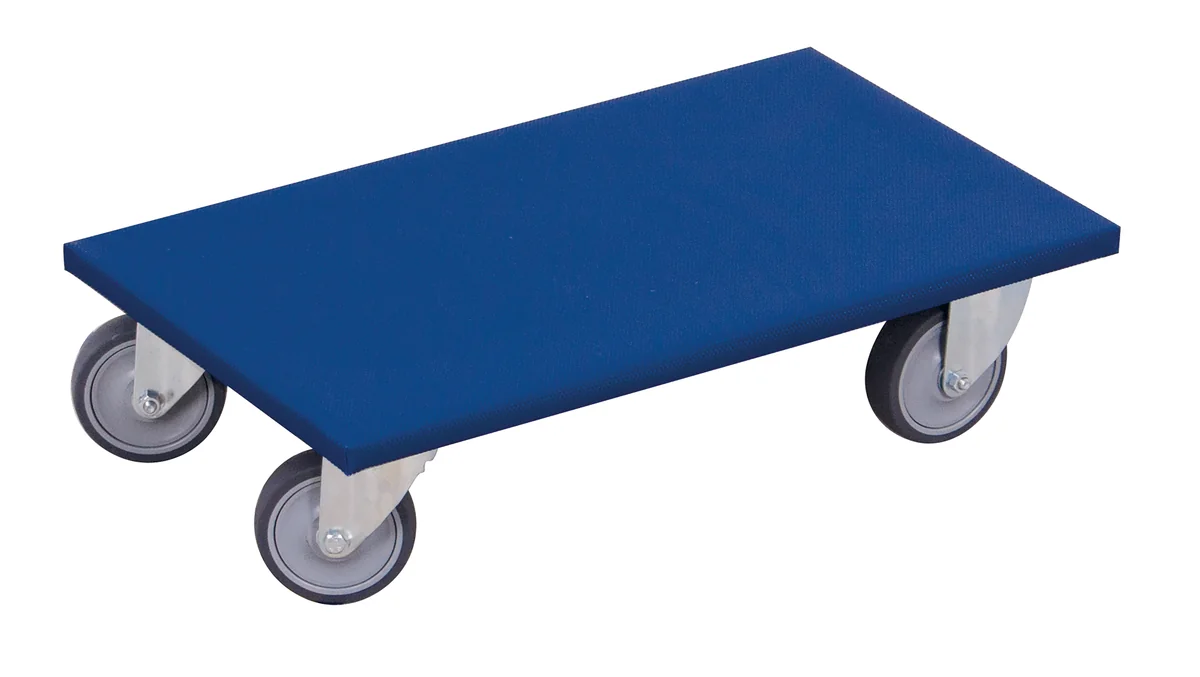 Sťahovací podvozok Möbelhund 600x300 mm, 300 kg, protišmykový povrch, TPE sivá, mh-935.020, VARIOFIT