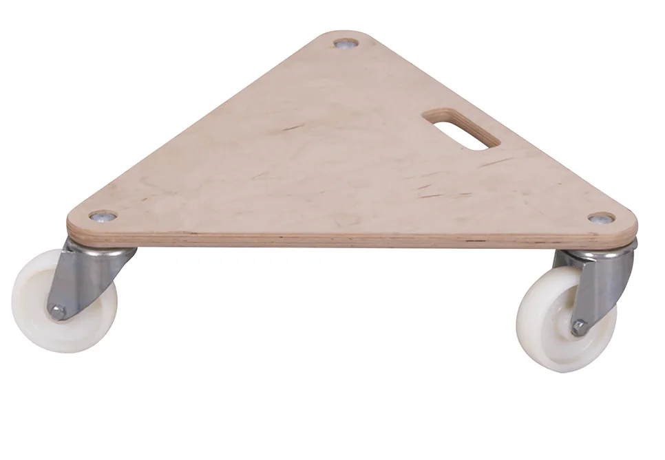 Trojuholníkový sťahovací podvozok Triple-Dog 540x540 mm, 300 kg, úchop, polyamid, mh-540.000, VARIOFIT